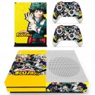 My Hero Academia decal skin for Xbox One S console and controllers