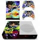 Dragon Ball decal skin for Xbox One S console and controllers