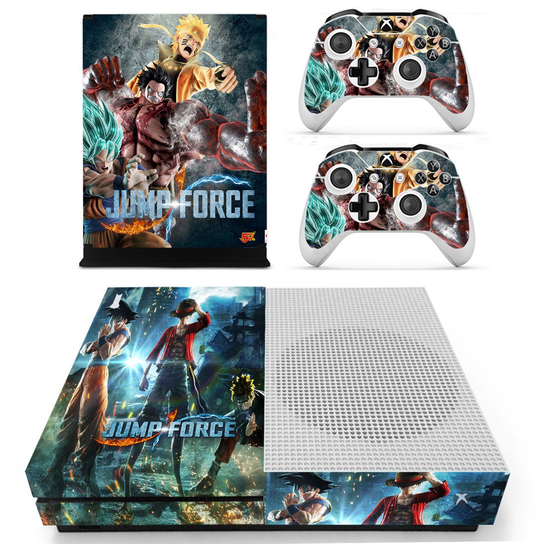 ump Force decal skin for Xbox One S console and controllers