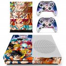 Dragon Ball decal skin for Xbox One S console and controllers