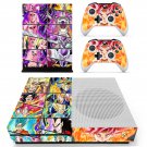 Dragon Ball decal skin for Xbox One S console and controllers