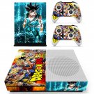 Dragon Ball decal skin for Xbox One S console and controllers