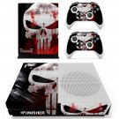 The Punisher decal skin for Xbox One S console and controllers