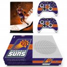 Phoenix Suns decal skin for Xbox One S console and controllers