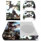 Monster Hunter World decal skin for Xbox One S console and controllers
