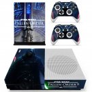 Stars Wars Jedi fallen  order decal skin for Xbox One S console and controllers
