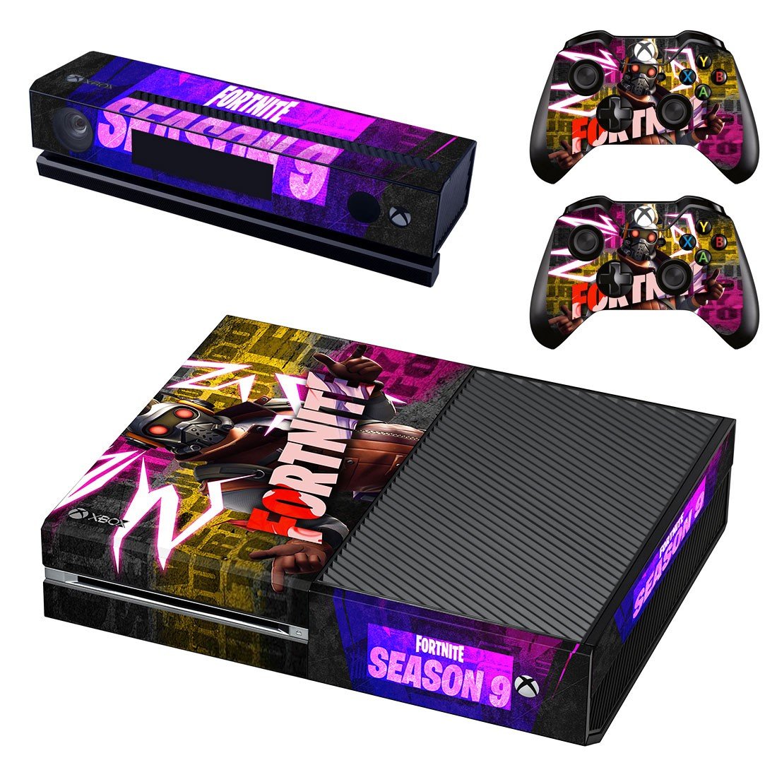 Fortnite decal skin for Xbox one Console & Controllers