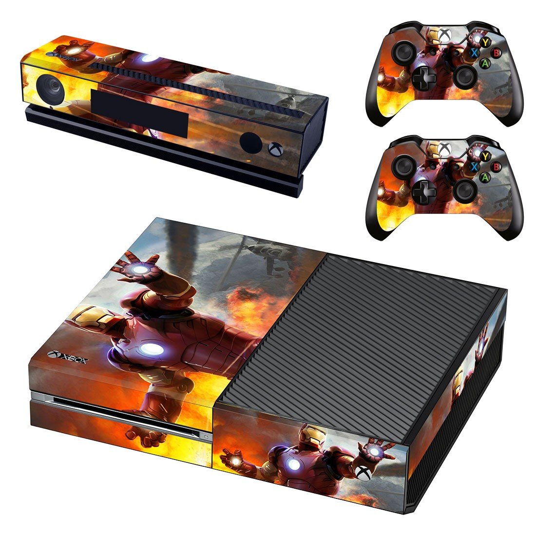 Iron Man decal skin for Xbox one Console & Controllers
