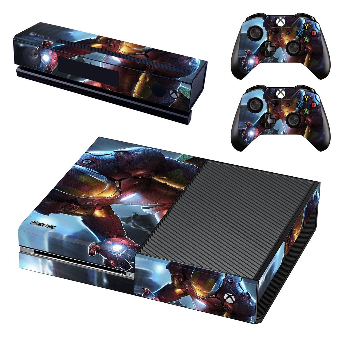 Iron Man decal skin for Xbox one Console & Controllers