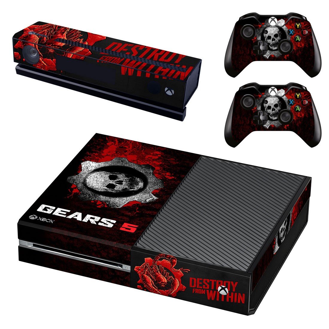 Gears 5 Decal Skin For Xbox One Console And Controllers