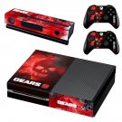 Gears 5 decal skin for Xbox one Console & Controllers