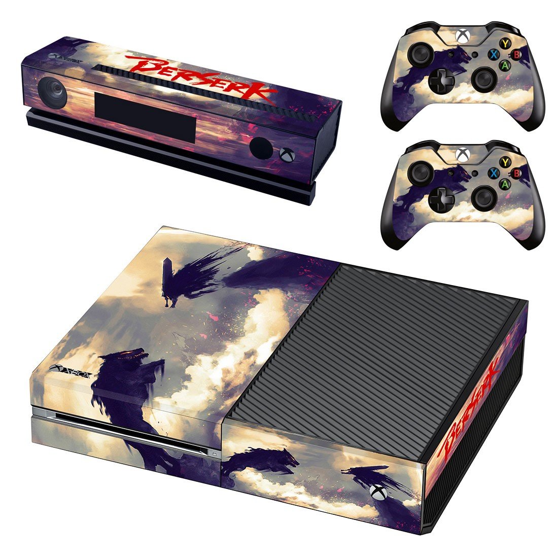 Berserk decal skin for Xbox one Console & Controllers