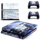 Monster Hunter World iceborne decal skin for PlayStation 4 Console & Controllers