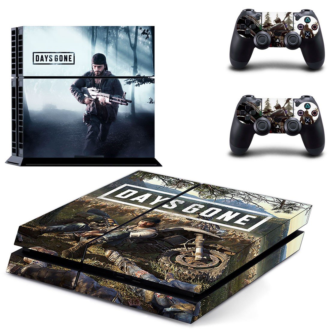 Days Gone decal skin for PlayStation 4 Console & Controllers