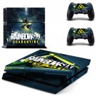 Rainbow Six Quarantine decal skin for PlayStation 4 Console & Controllers