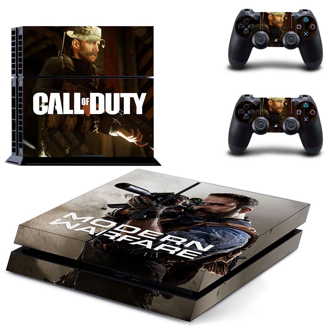 Call of Duty modern warfare decal skin for PlayStation 4 Console & Controllers