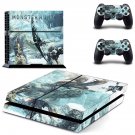 Monster Hunter World iceborne decal skin for PlayStation 4 Console & Controllers