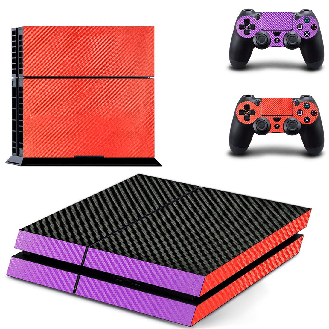 Abstraction decal skin for PlayStation 4 Console & Controllers