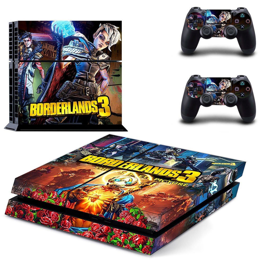 Borderlands 3 decal skin for PlayStation 4 Console & Controllers