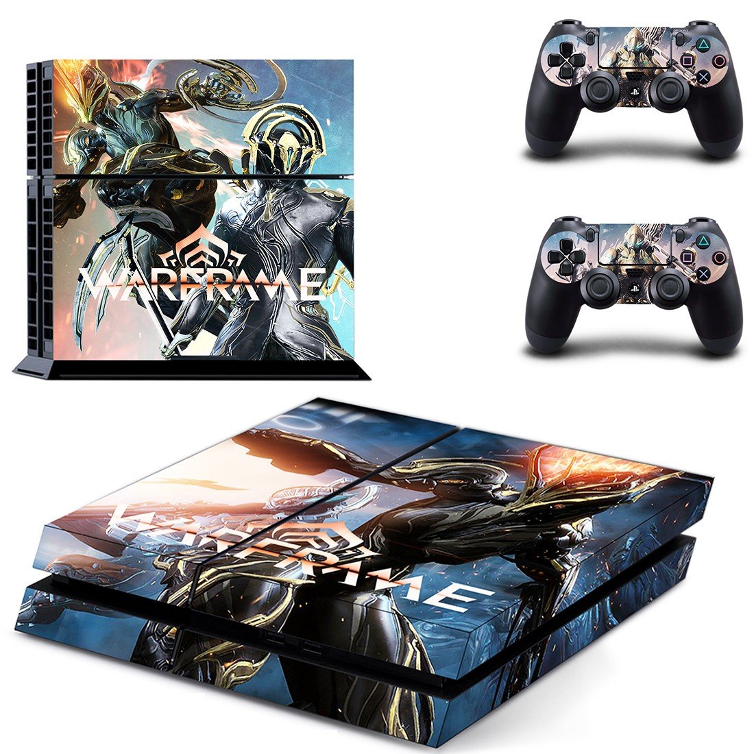 WarFrame decal skin for PlayStation 4 Console & Controllers
