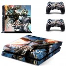 WarFrame decal skin for PlayStation 4 Console & Controllers
