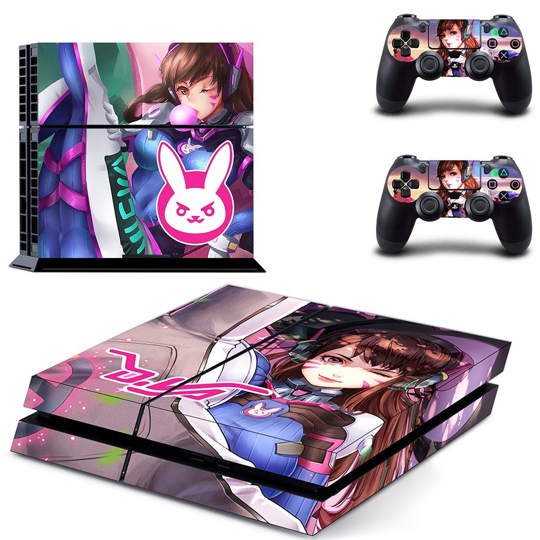 Overwatch decal skin for PlayStation 4 Console & Controllers