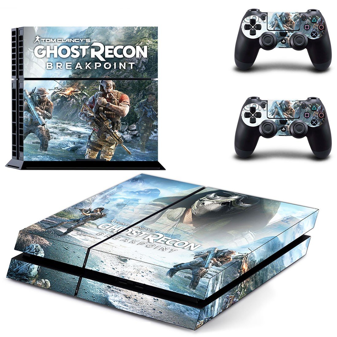 Ghost Recon breakpoint decal skin for PlayStation 4 Console & Controllers