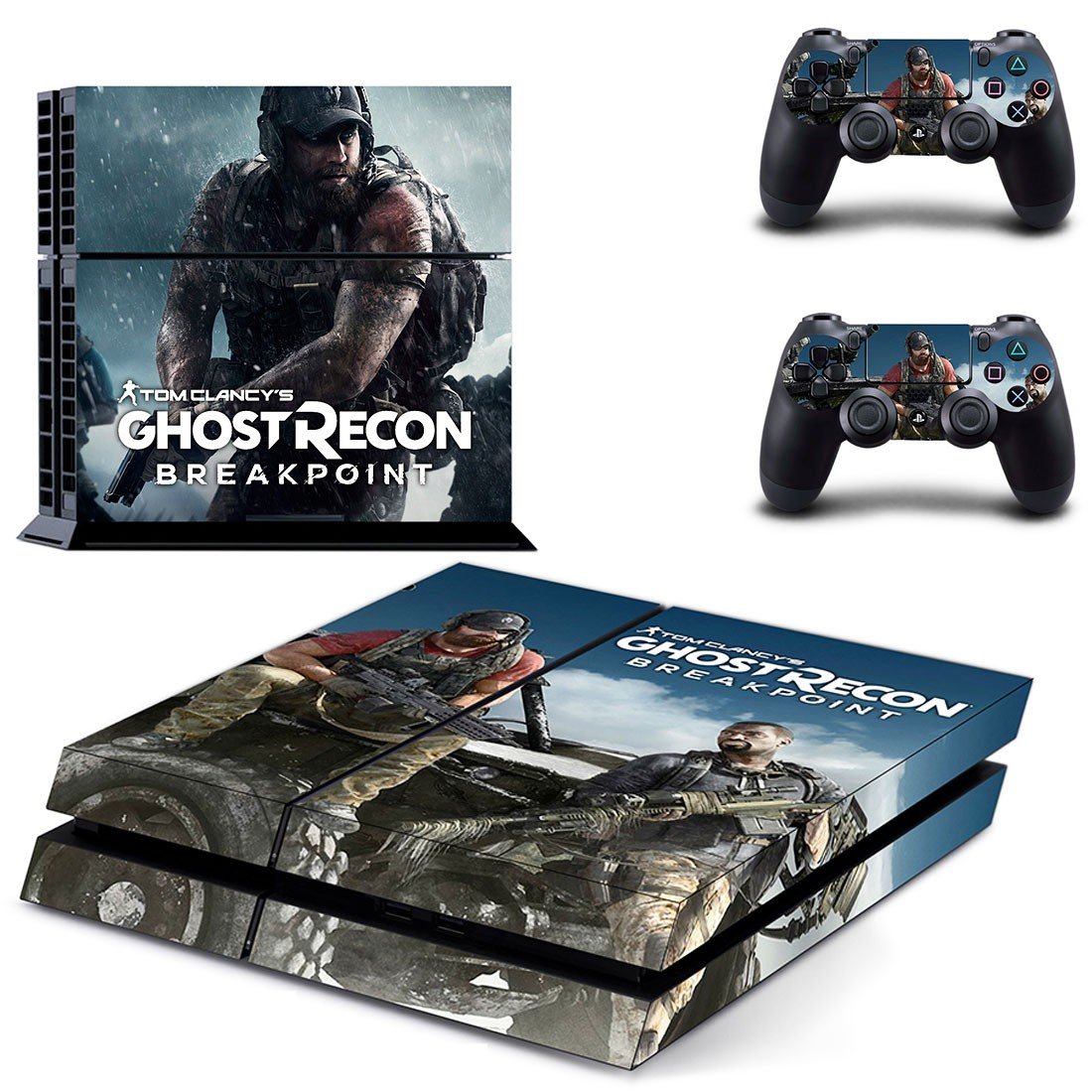 Ghost Recon breakpoint decal skin for PlayStation 4 Console & Controllers