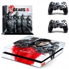 Gears 5 decal skin for PlayStation 4 Console & Controllers