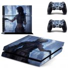 Final Fantasy 7 decal skin for PlayStation 4 Console & Controllers