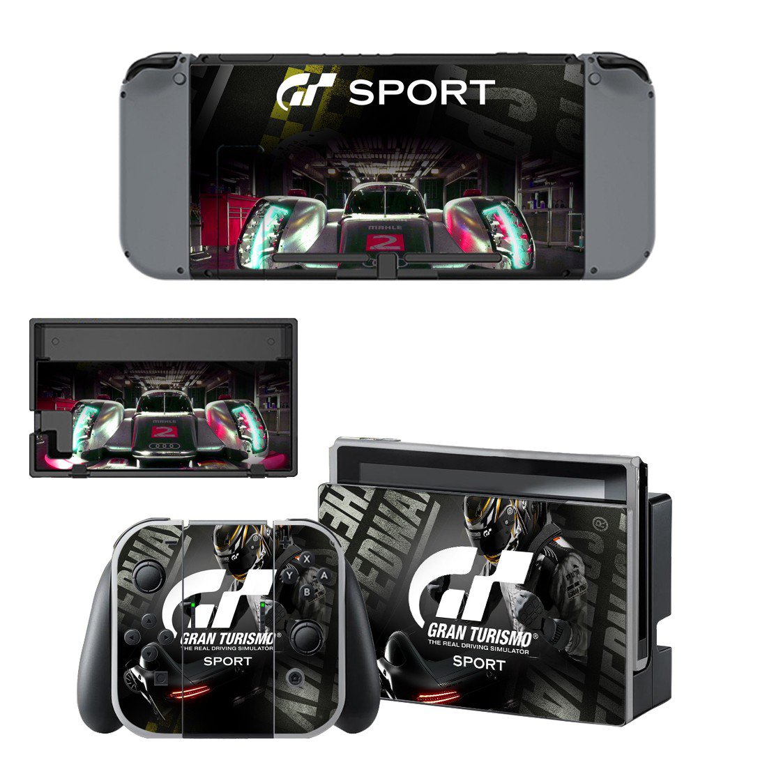 Gran Turismo decal skin for Nintendo Switch Console & Controllers