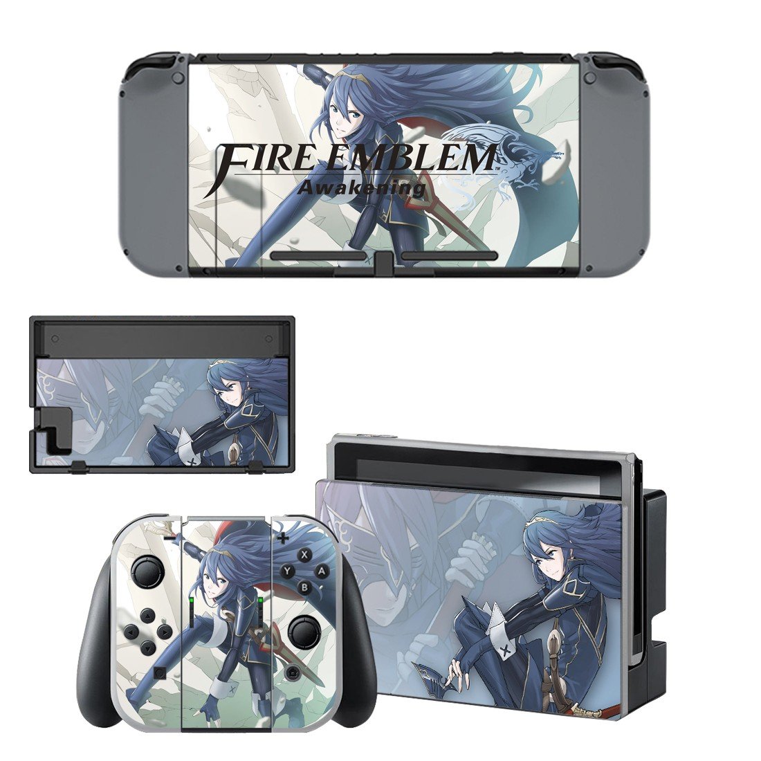 Fire Emblem three houses decal skin for Nintendo Switch Console & Controllers