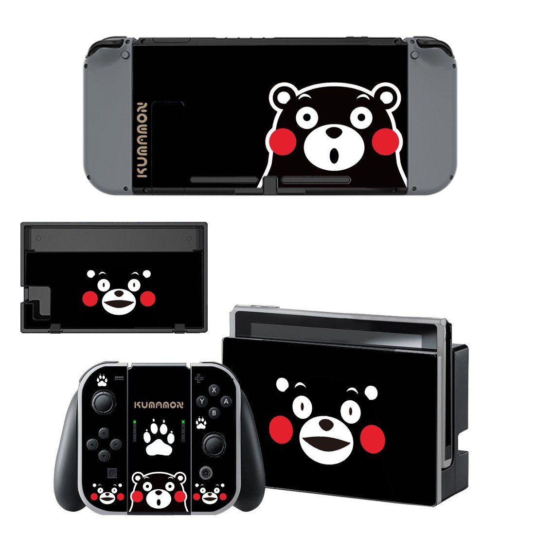 Kumamon decal skin for Nintendo Switch Console & Controllers