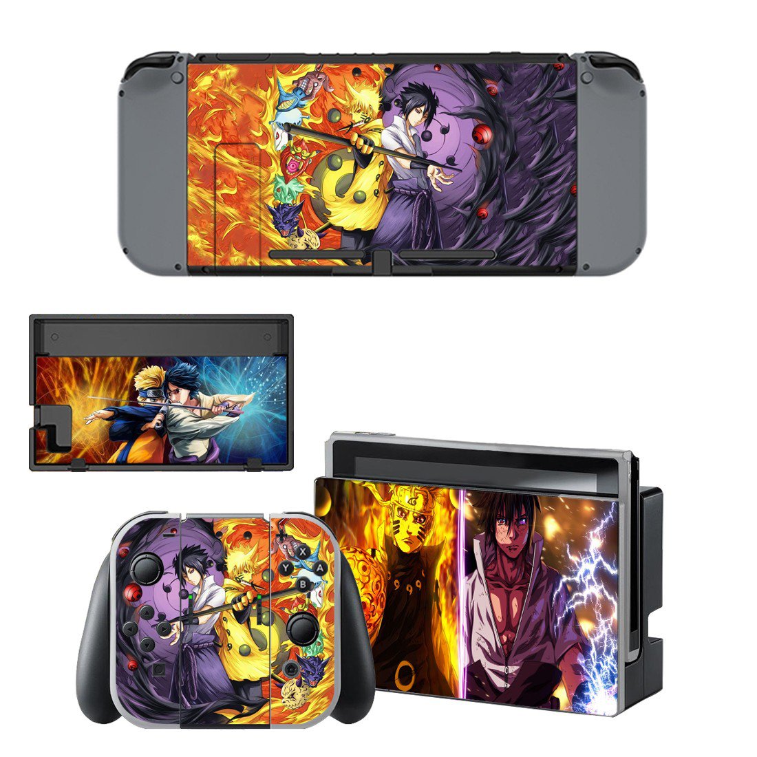 Naruto decal skin for Nintendo Switch Console & Controllers