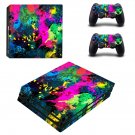 Abstraction decal skin for PS4 Pro Console & Controllers