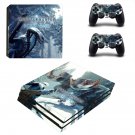 Monster Hunter World iceborne decal skin for PS4 Pro Console & Controllers