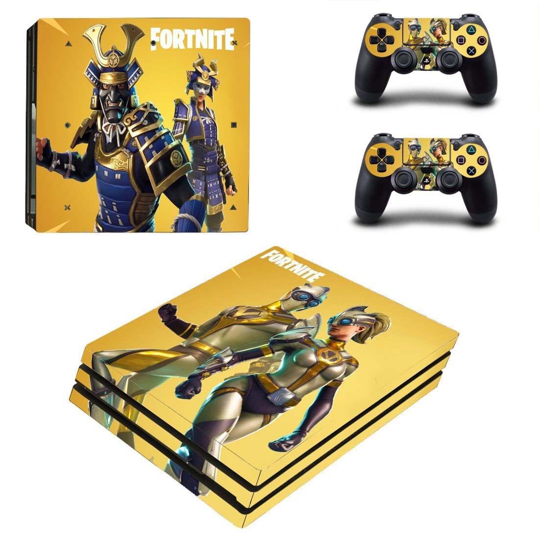 Fortnite decal skin for PS4 Pro Console & Controllers