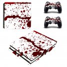 Bloods Drops decal skin for PS4 Pro Console & Controllers