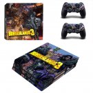 Borderlands 3 decal skin for PS4 Pro Console & Controllers