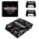 Watch Dogs legion decal skin for PS4 Pro Console & Controllers
