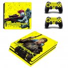 Cyberpunk 2077 decal skin for PS4 Pro Console & Controllers