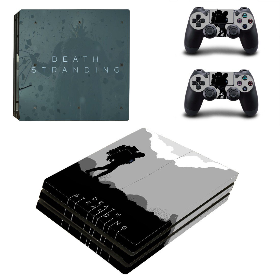 Death Stranding decal skin for PS4 Pro Console & Controllers