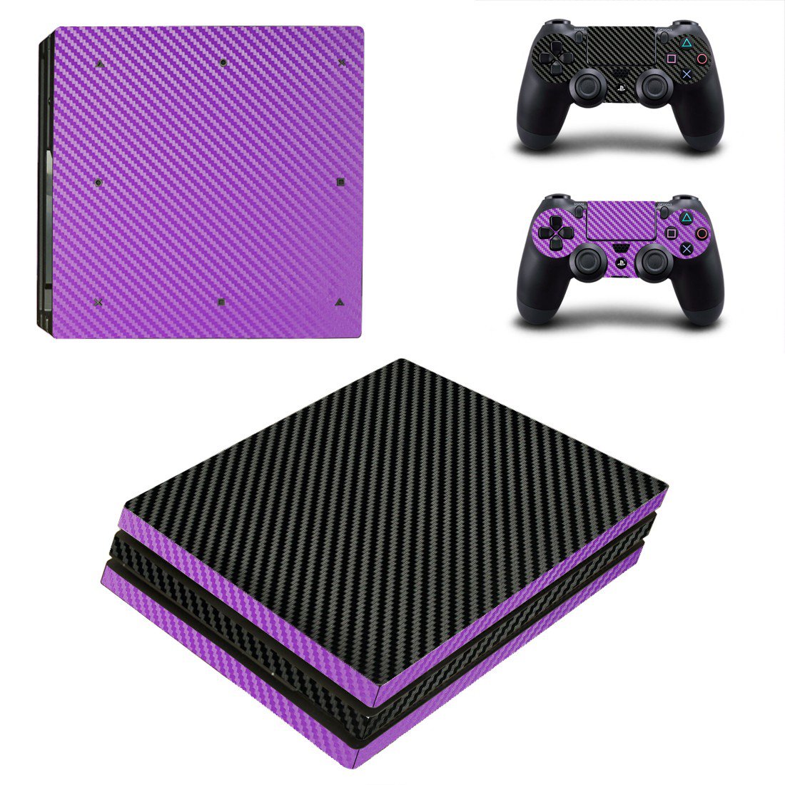 Abstraction decal skin for PS4 Pro Console & Controllers
