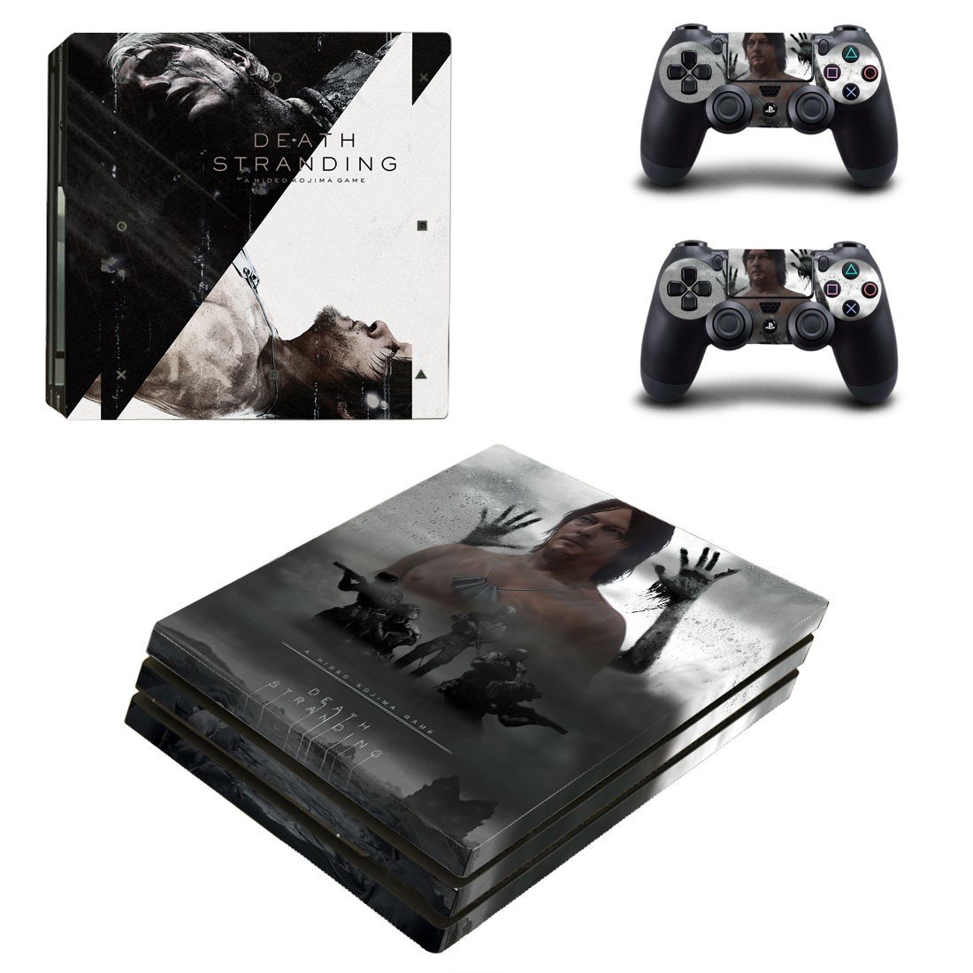 Death Stranding decal skin for PS4 Pro Console & Controllers
