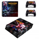 Watch Dogs legion decal skin for PS4 Pro Console & Controllers