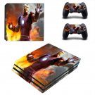 Iron Man decal skin for PS4 Pro Console & Controllers