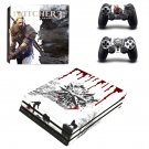 The Witcher wild Hunt 3 decal skin for PS4 Pro Console & Controllers