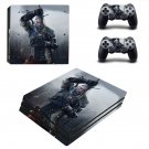 The Witcher wild Hunt 3 decal skin for PS4 Pro Console & Controllers