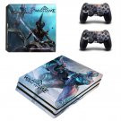 WarFrame decal skin for PS4 Pro Console & Controllers