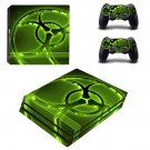 Biohazard decal skin for PS4 Pro Console & Controllers